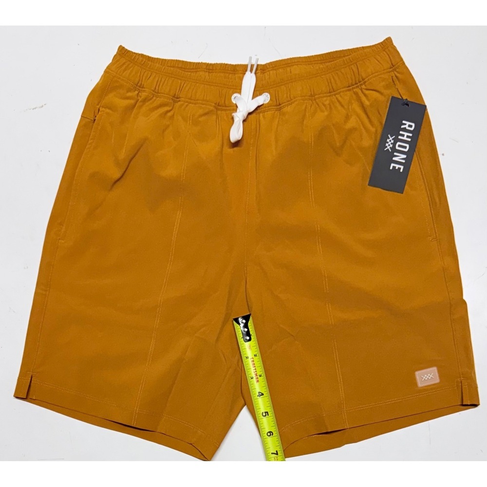 Rhone 7.5 R&R Trunk‎ Shorts Harvest Brown Mens Small 101866-200-S NWT